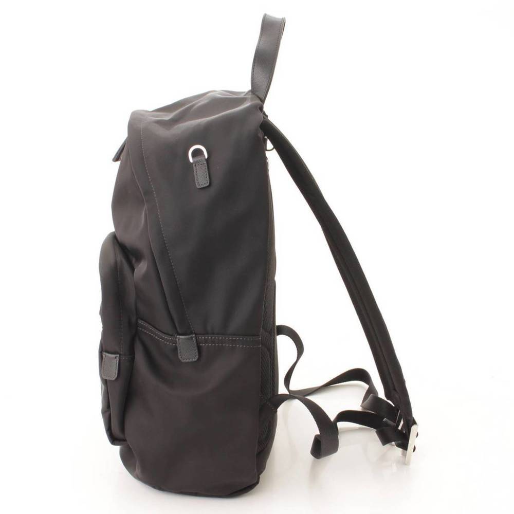 Prada Rucksack Backpack Logo Nylon Patch Black - image 2